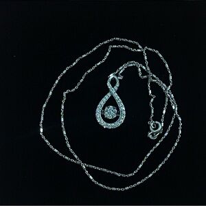 Helzberg Dancing Diamond Teardrop PENDANT ONLY